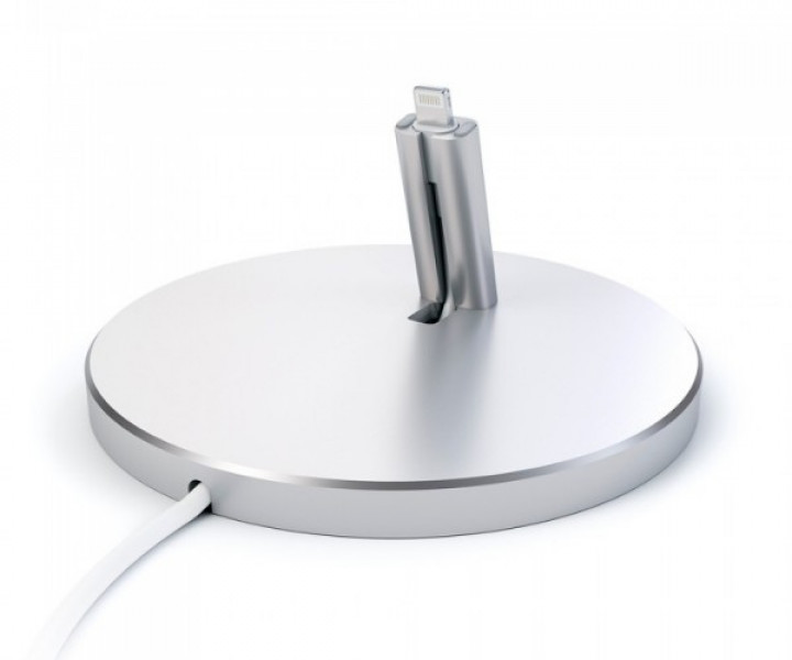 Подставка Satechi Aluminum Desktop Charging Stand for iPhone Silver